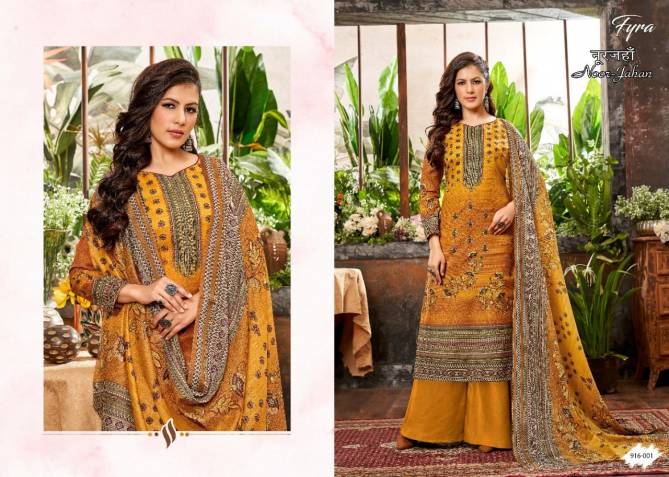 Fyra Noor Jahan 4 Casual Daily Wear Cotton Digital Print Designer Dress Material
